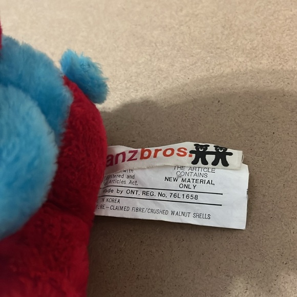 Vintage Papa Smurf Plush - Picture 3 of 5